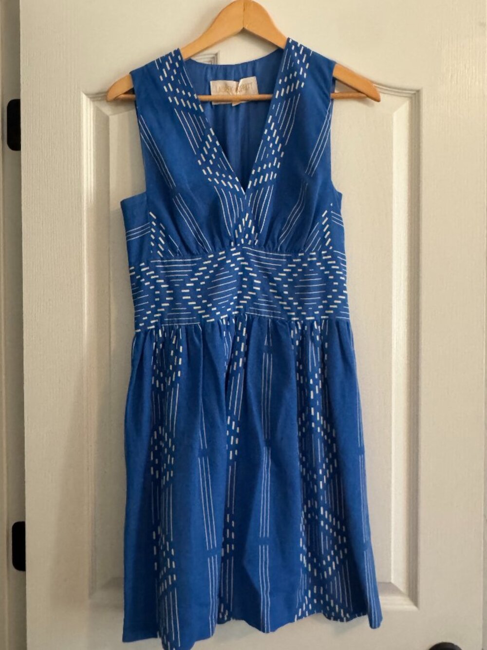 Lauren Moffatt Vintage Blue Dress